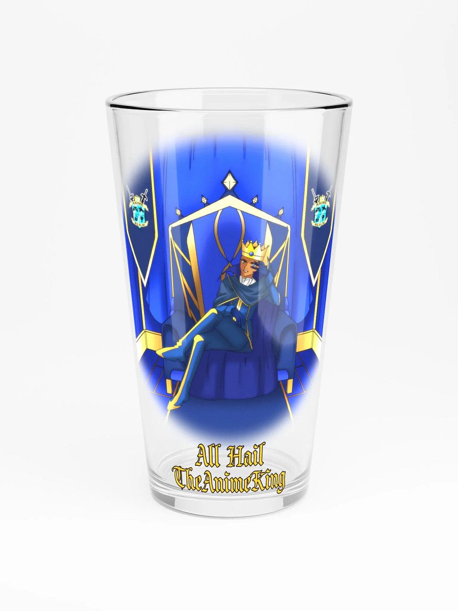 All Hail TheAnimeKing Shaker Pint Glass product image (6)