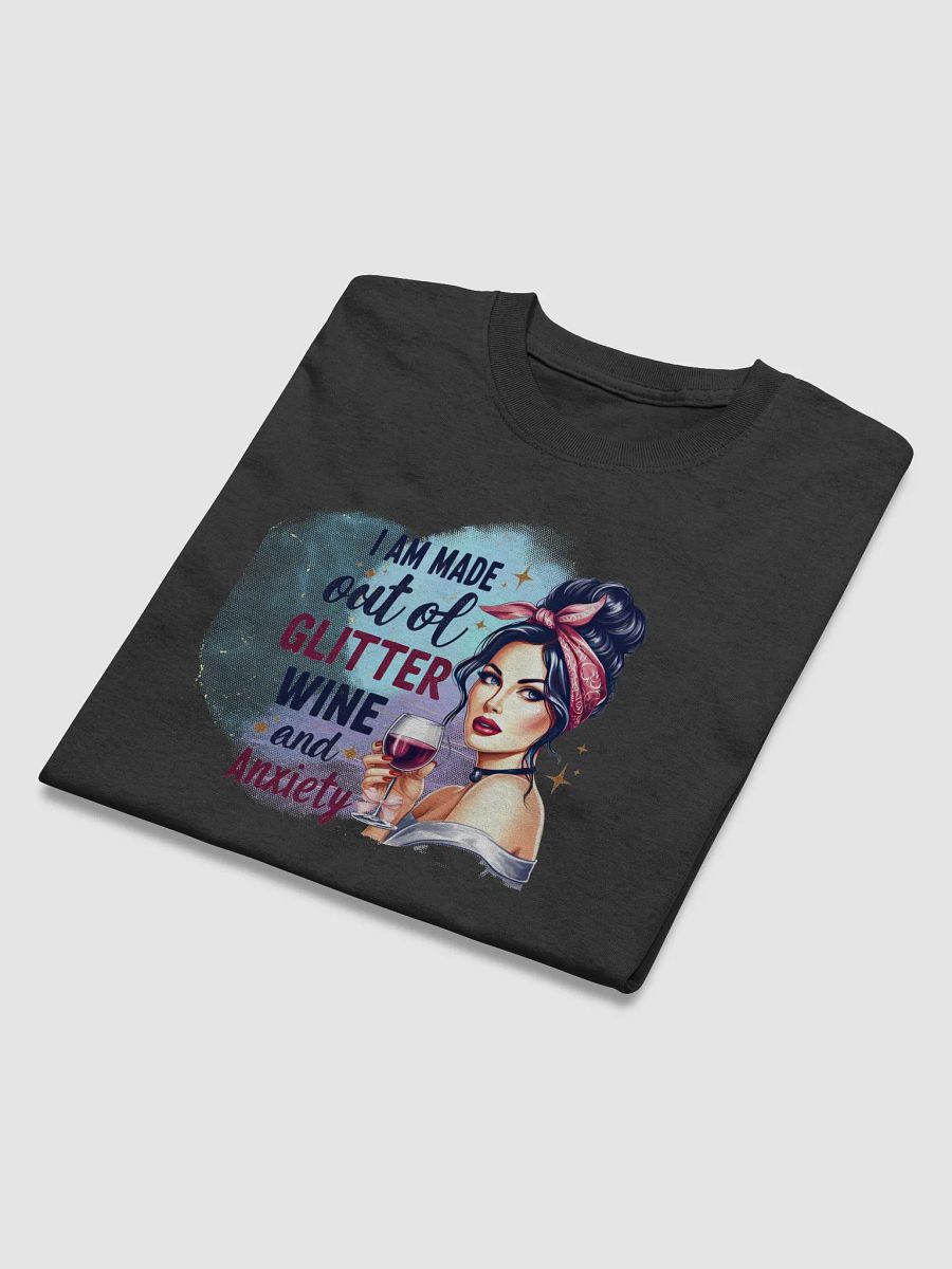 Glitter Wine & Anxiety T-Shirt product image (19)