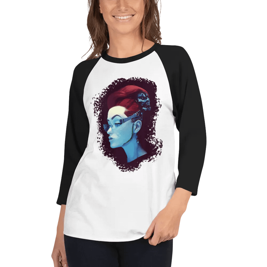 Lex in Blue Baseball Shirt product image (3)