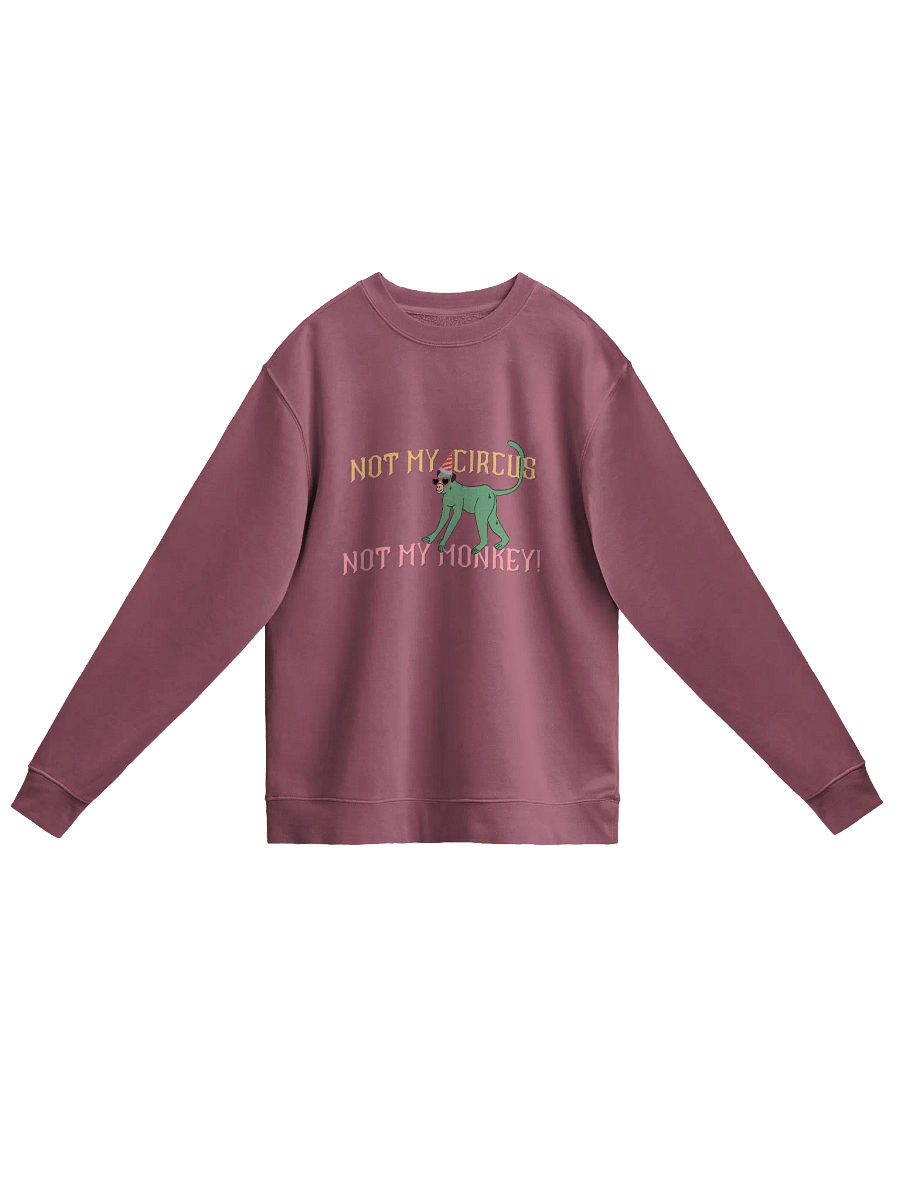 Not My Circus Unisex Sweatshirt product image (6)