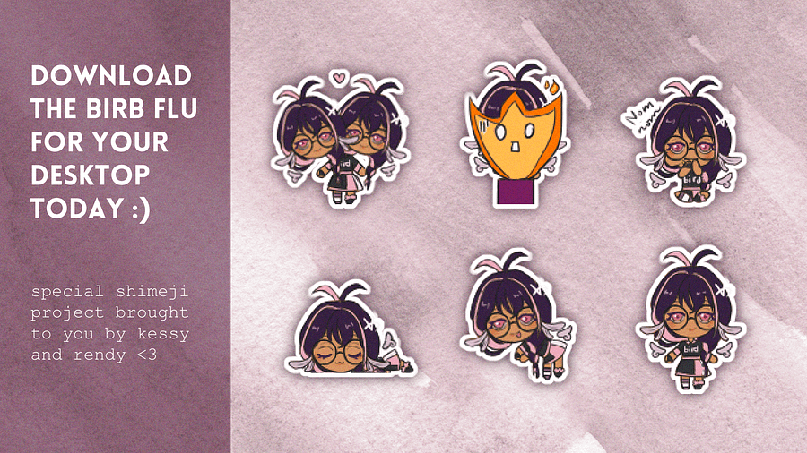 Birb Flu Shimeji product image (1)