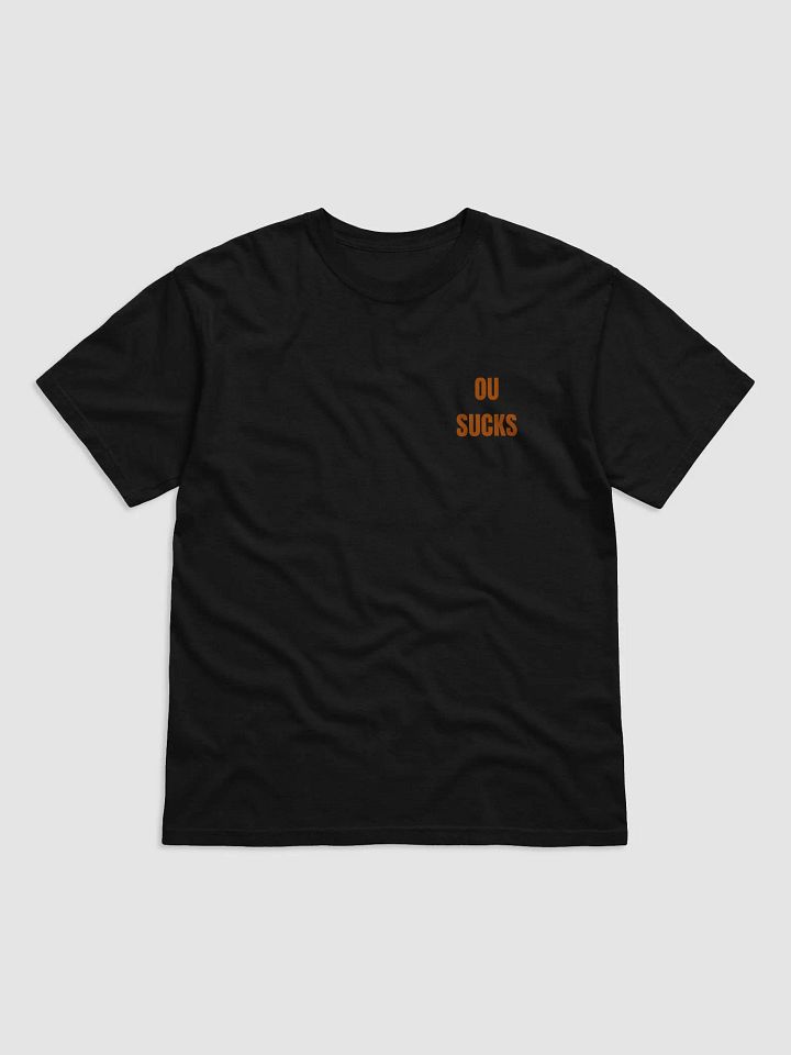 OU SUCKS Red River Rivalry Bold Statement Comfort Tee product image (1)