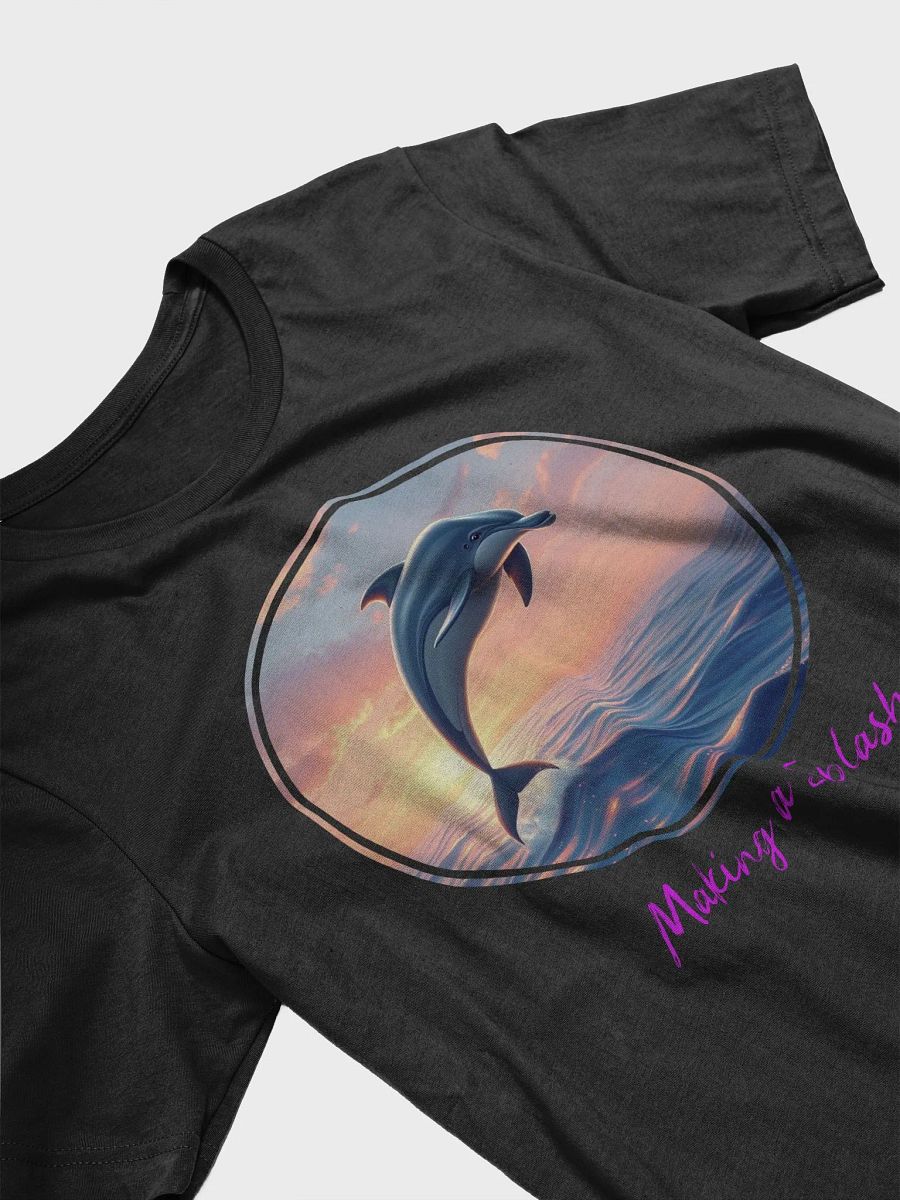 "Making a Splash" Dolphin t-shirt product image (3)