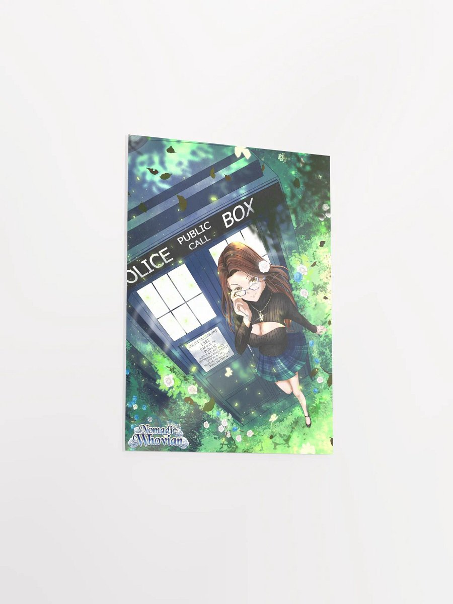 Garden Tardis Poster product image (9)