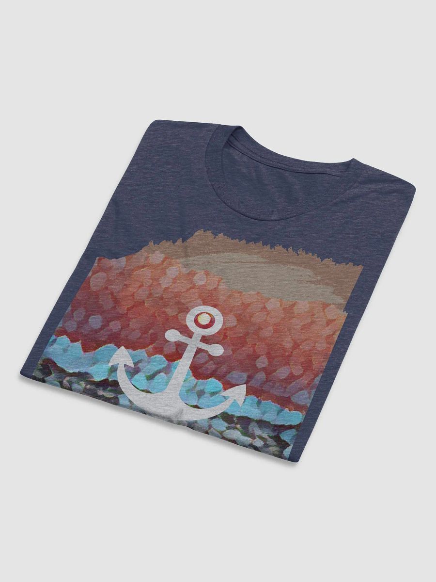 Moon Over the Cliff Walk Triblend Tee III (Anchor) product image (52)