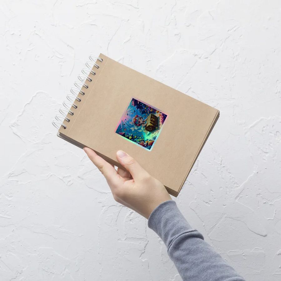 Ocean Treasure Holographic Sticker Set product image (7)