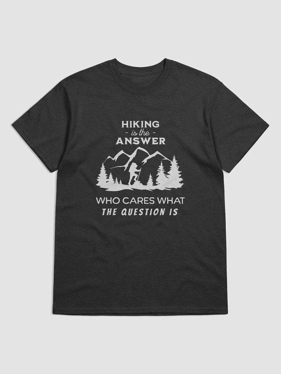 Hiking is the Answer Graphic T-Shirt product image (10)