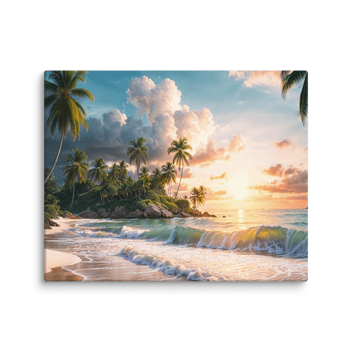 White Sand Beach Sunrise Serenity product image (2)