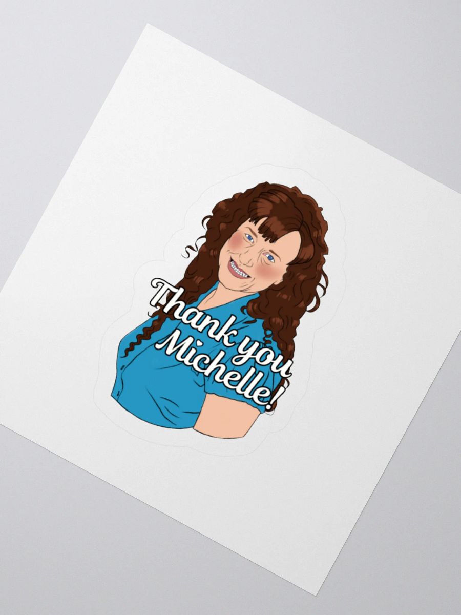 Thank U Michelle sticker product image (6)
