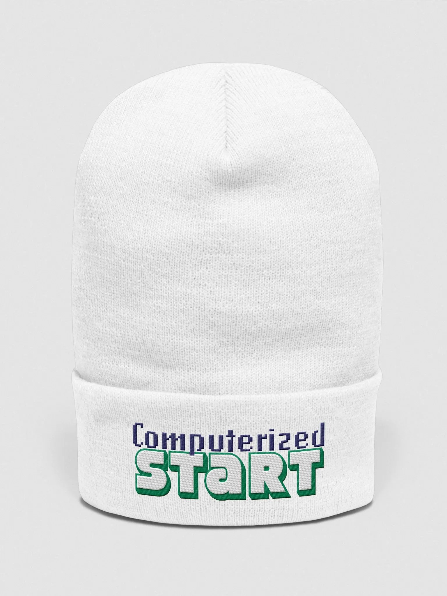 Computerized Start™ Embroidered Beanie product image (6)