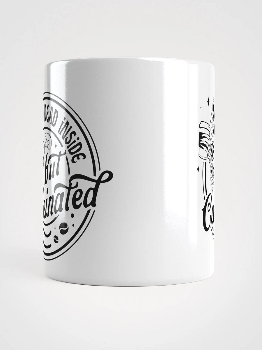 Caffeinated Skeleton White Mug product image (15)