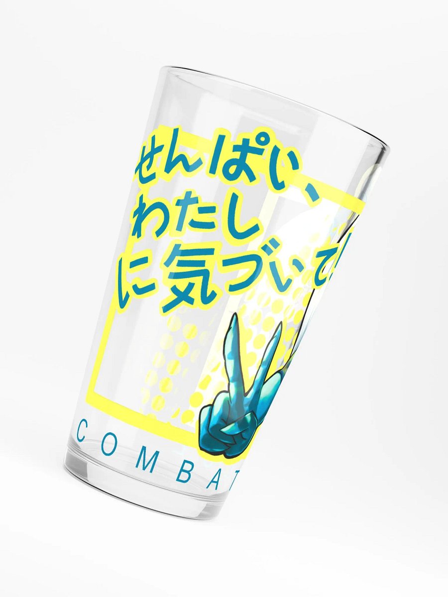 Notice me senpai pint glass product image (6)