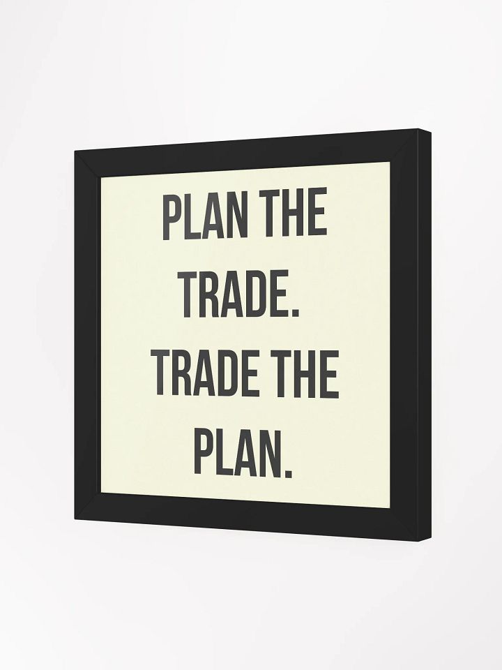 Trade the Plan Wall Art product image (12)