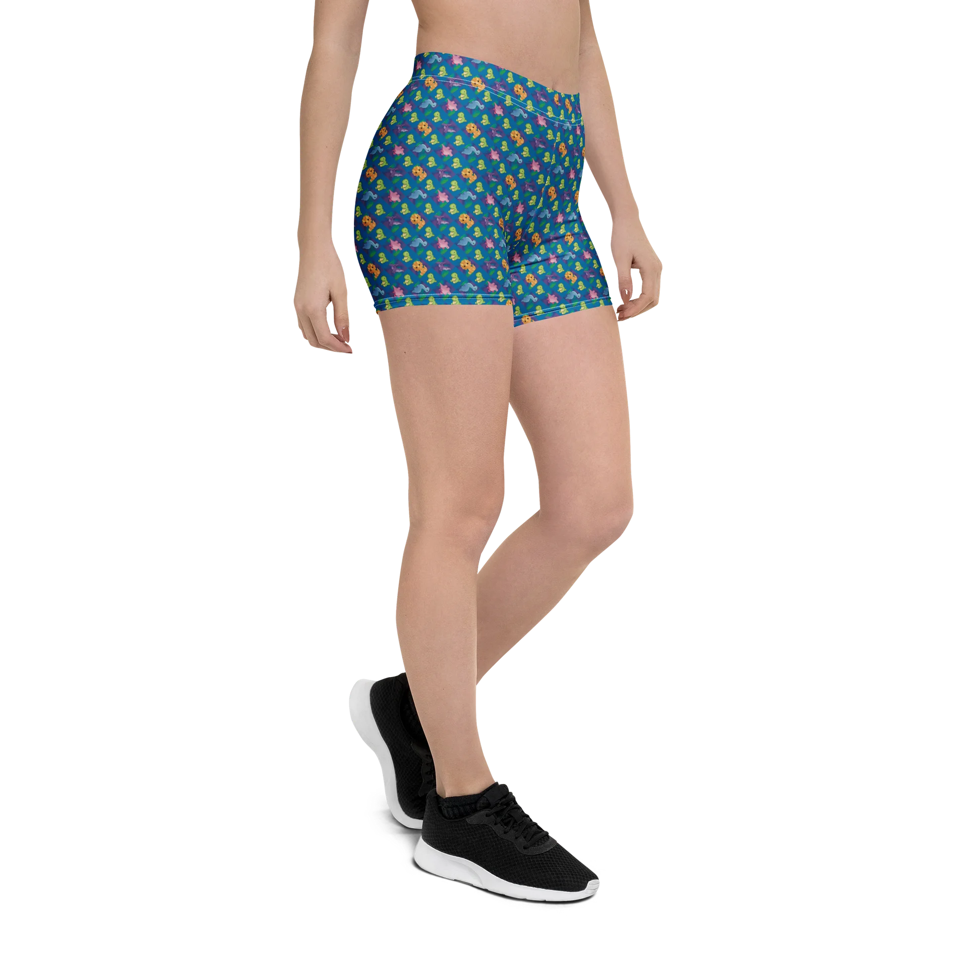 Symmetric Dino All-Over Print Shorts product image (7)