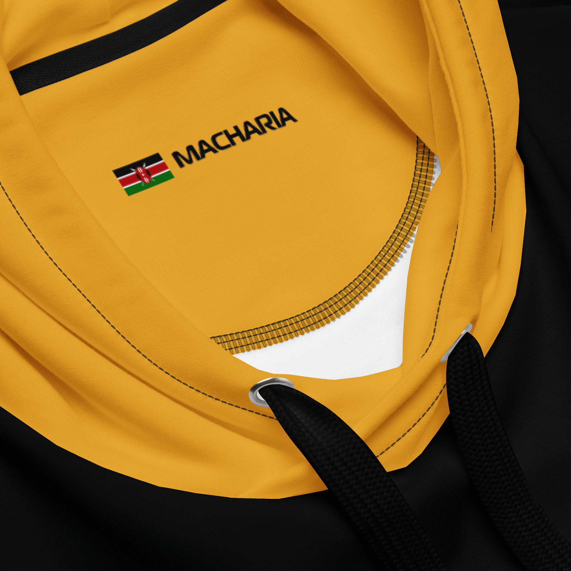 Macharia - Black Hoodie Personalized product image (4)