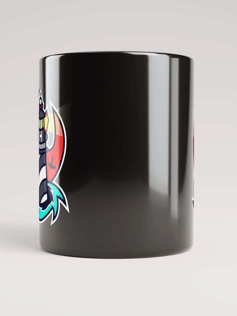Retro Logo Black Glossy Mug product image (6)