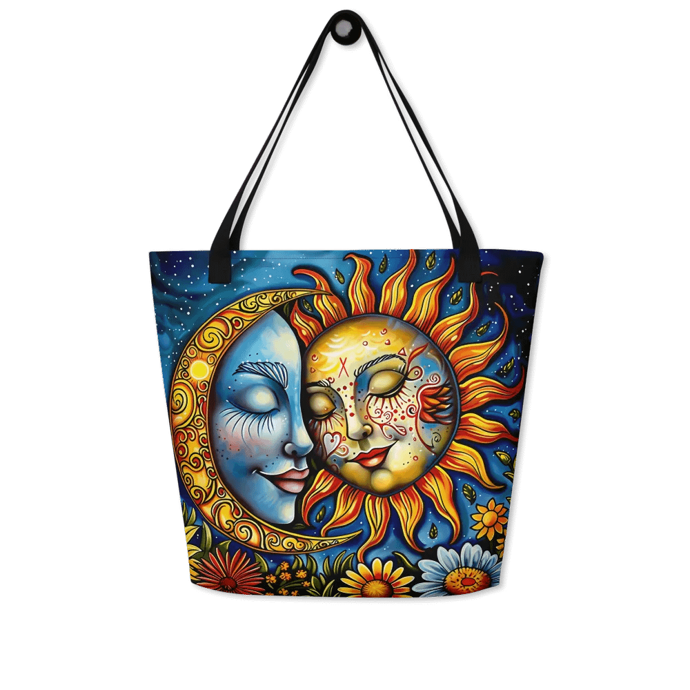 Sun and Moon Tote Bag product image (7)
