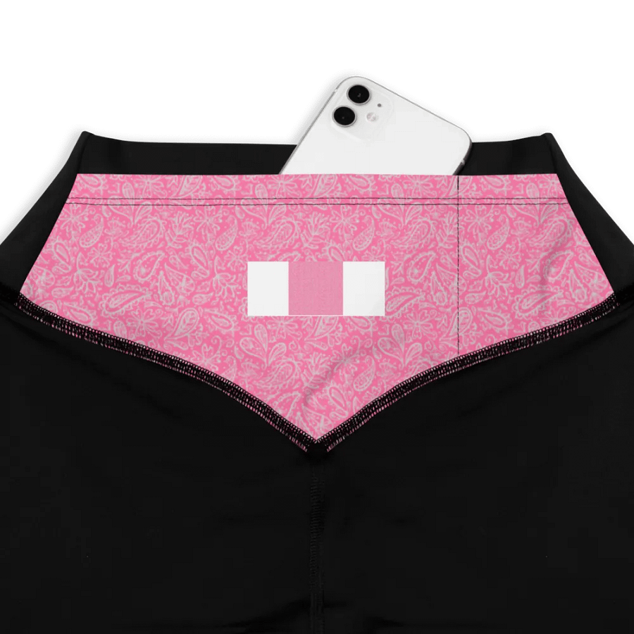 Light Pink All-Over Print Sports Leggings product image (1)