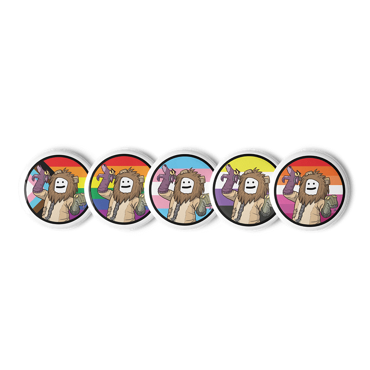 Chimera Pride Buttons product image (1)