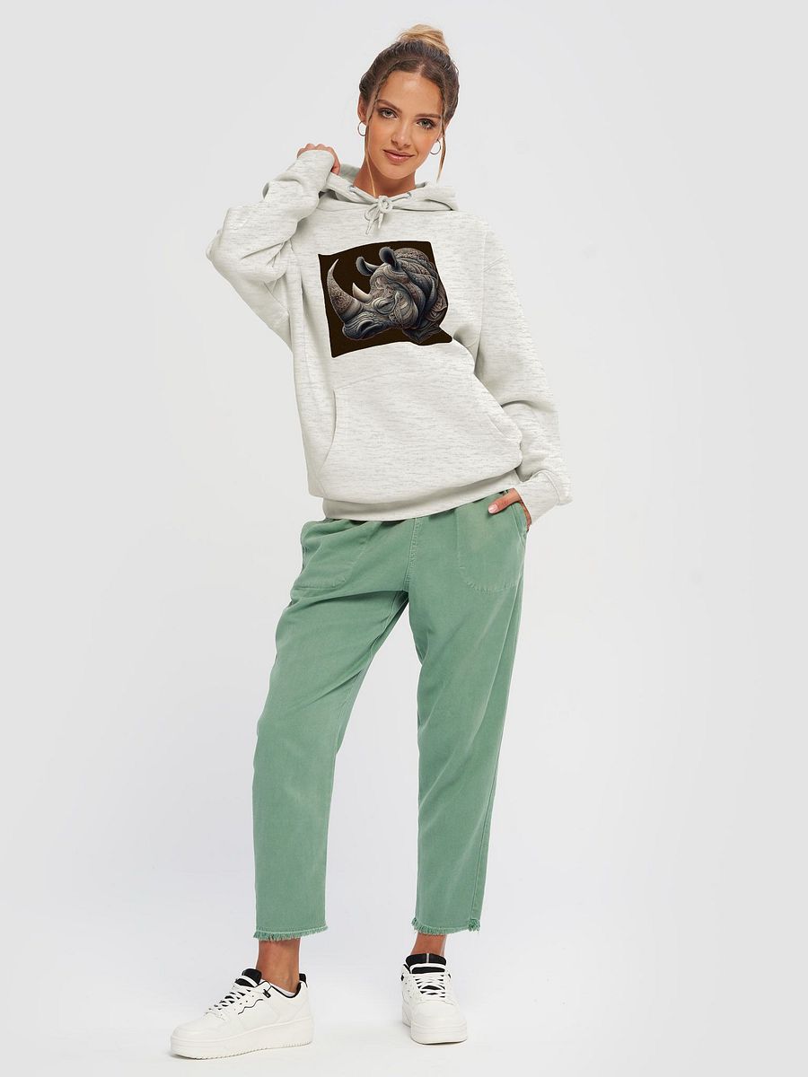 Ornate Rhino Illustration Premium Hoodie product image (9)