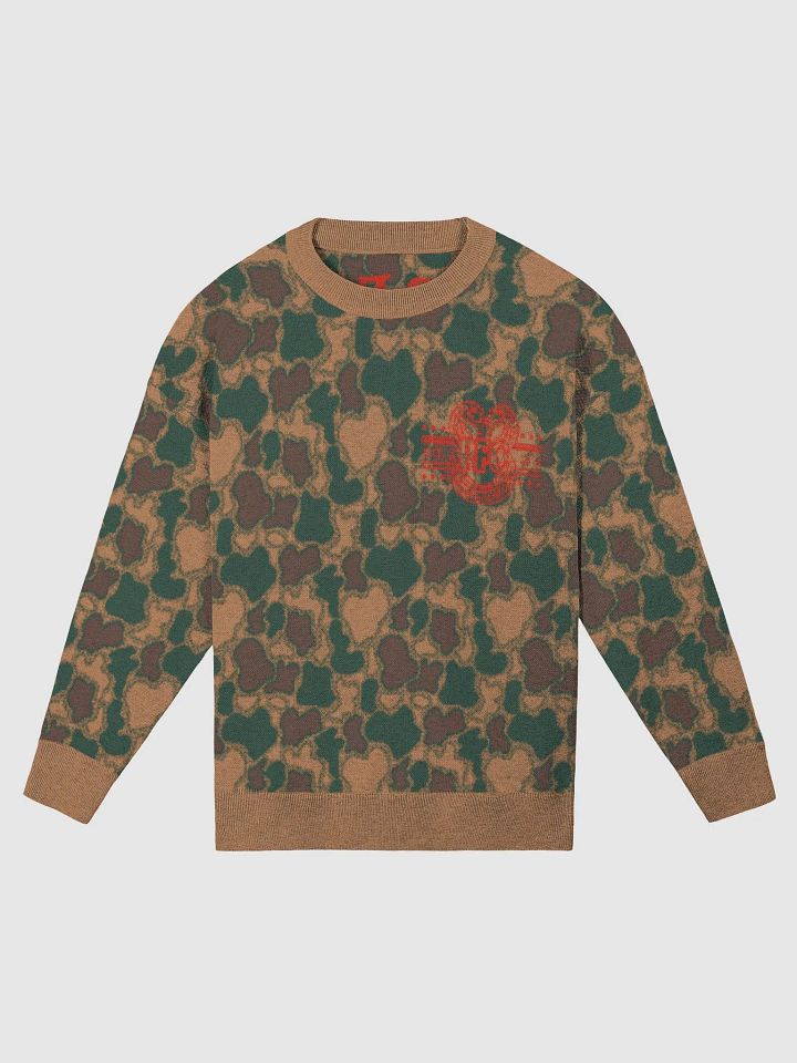 Infinity Snake Duck Camo Knitted Sweater product image (2)