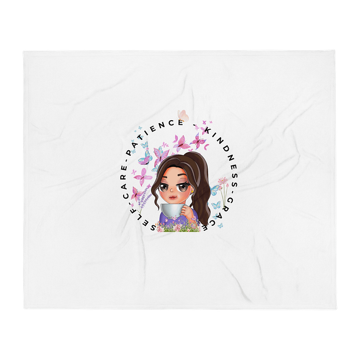 Self-Care Throw Blanket product image (2)