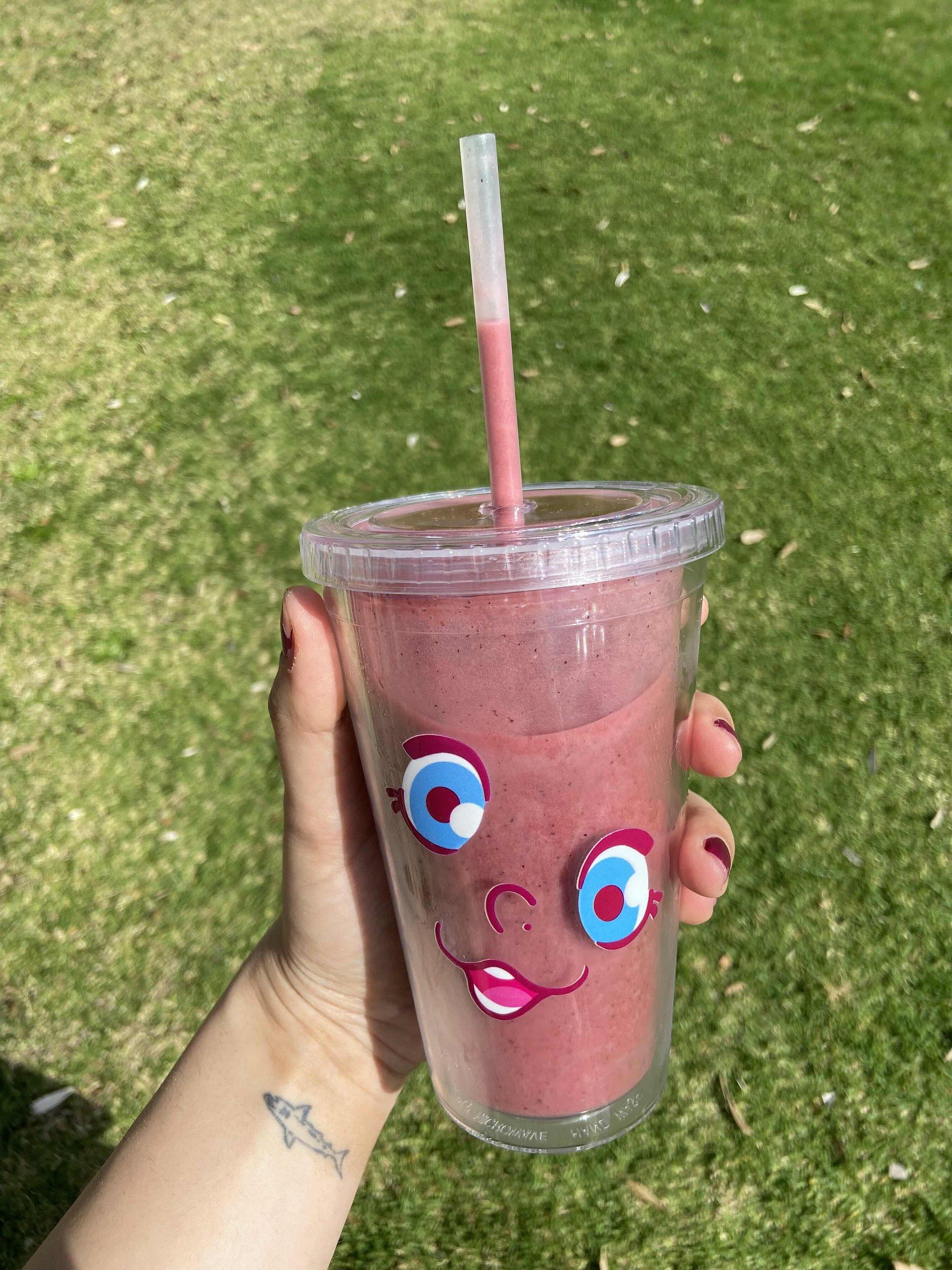 Drinkable Pink Double Wall Tumbler product image (1)