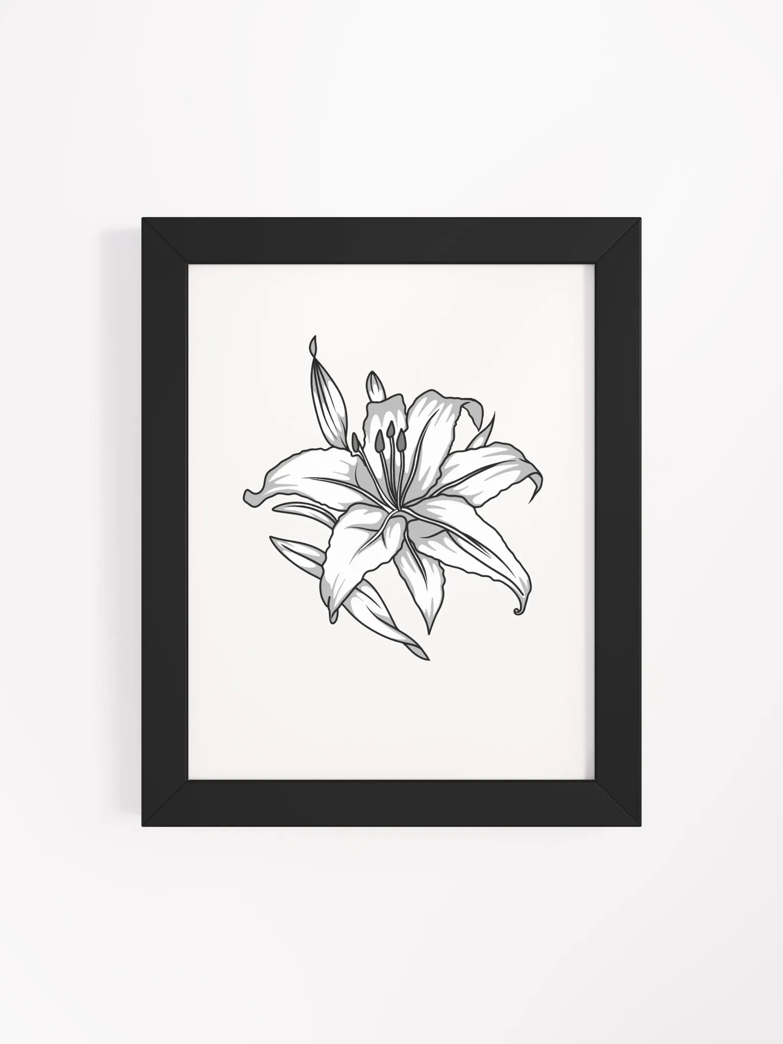Elegant Lily - Original Botanical Print product image (4)
