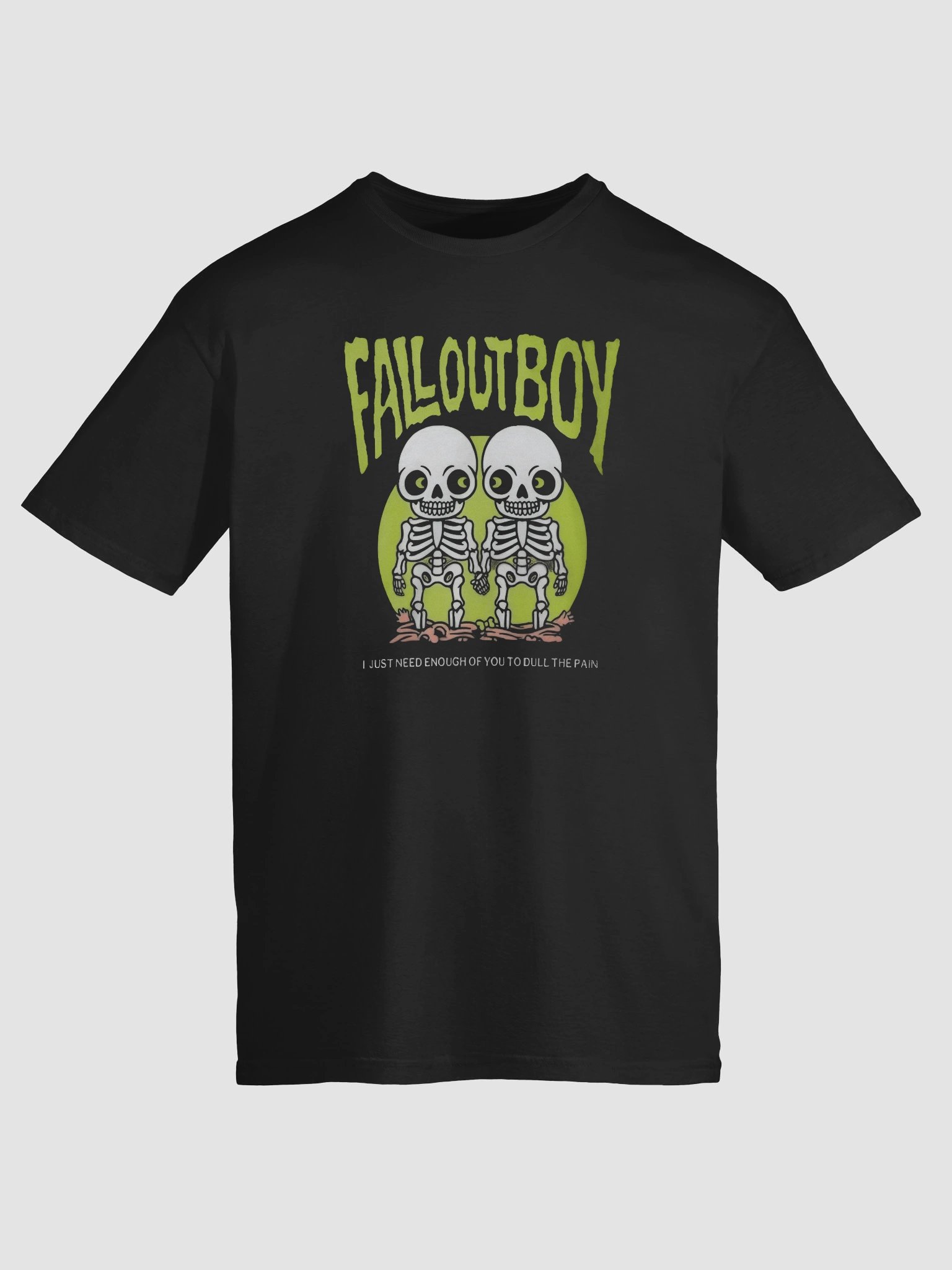 Fall Out Boy Twin Skeleton Shirt product image (1)