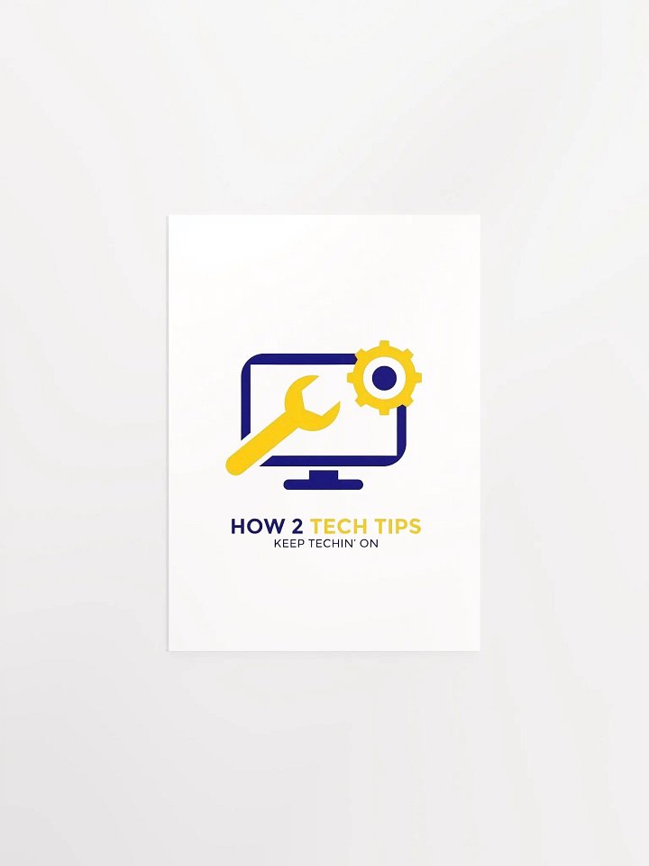 How2TechTips Poster product image (5)