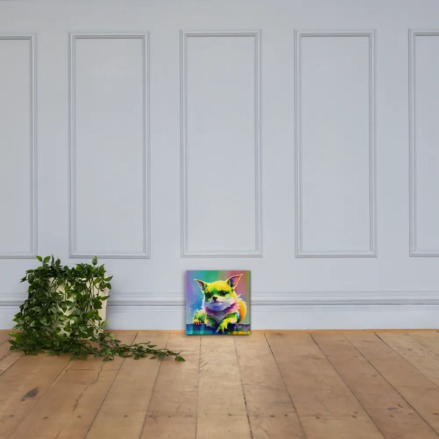 Cute Dog Digital Painting - v7 product image (4)