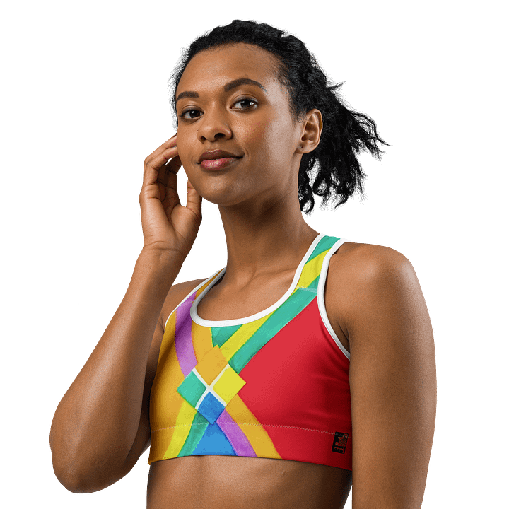 "Color Theory Study in Gauche 2020" Sports Bra product image (2)