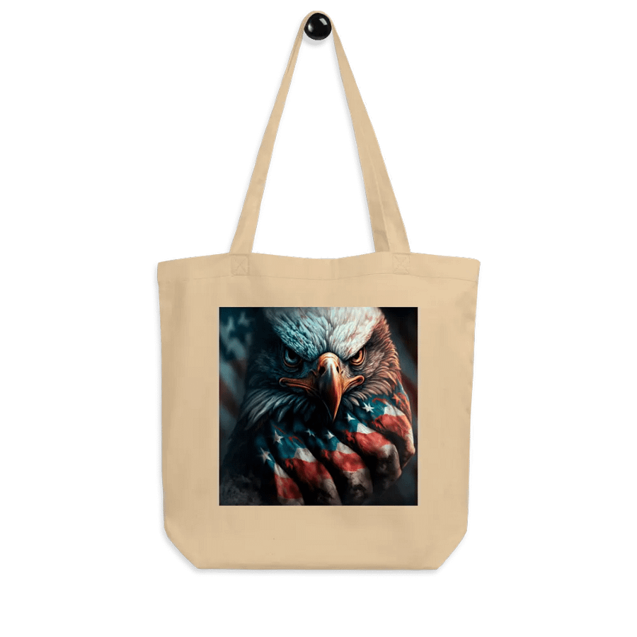 Patriotic Eagle Eco Tote Bag product image (5)