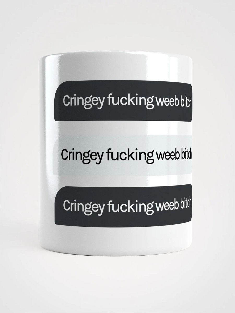 Weeb B!tch Ver.2 White Glossy Mug product image (1)
