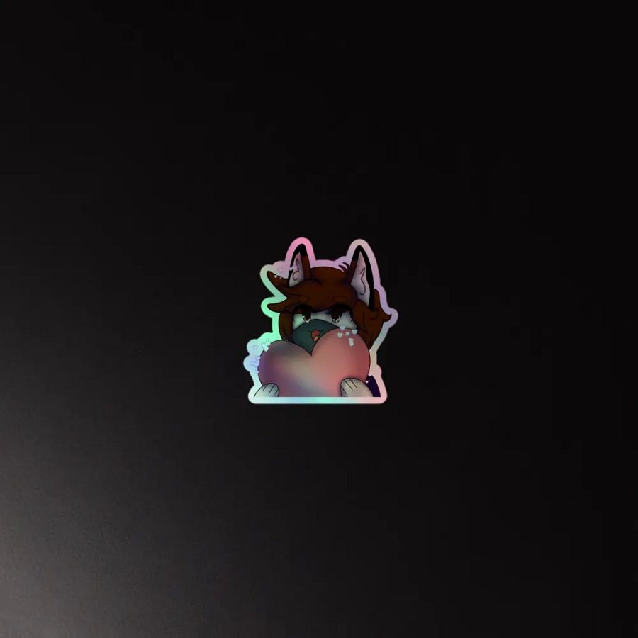 Heart emote sticker product image (4)