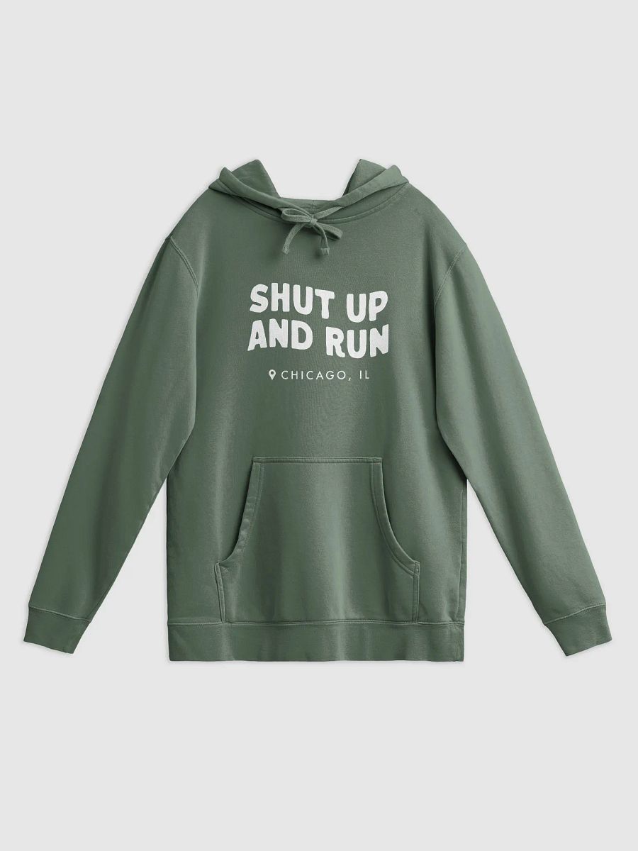 Loose Fit Shut Up and Run Basic Hoodie product image (1)