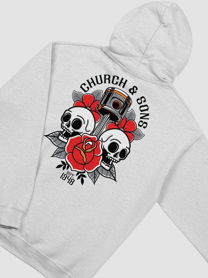 Church and Sons Piston Skull Hoodie product image (2)