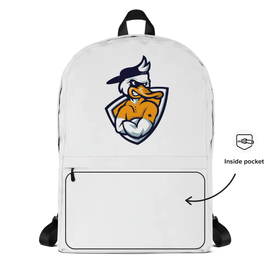 Logo and Text Backpack product image (12)