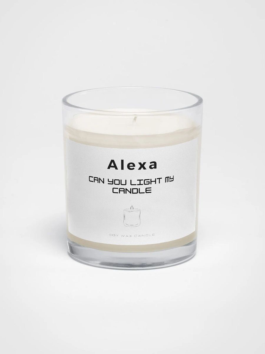 Alexa Joke Soy Wax Candle product image (1)