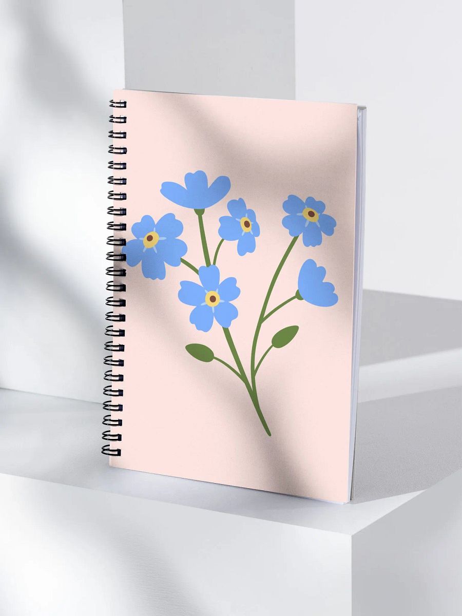 Blooming Delight Spiral Notebook product image (4)