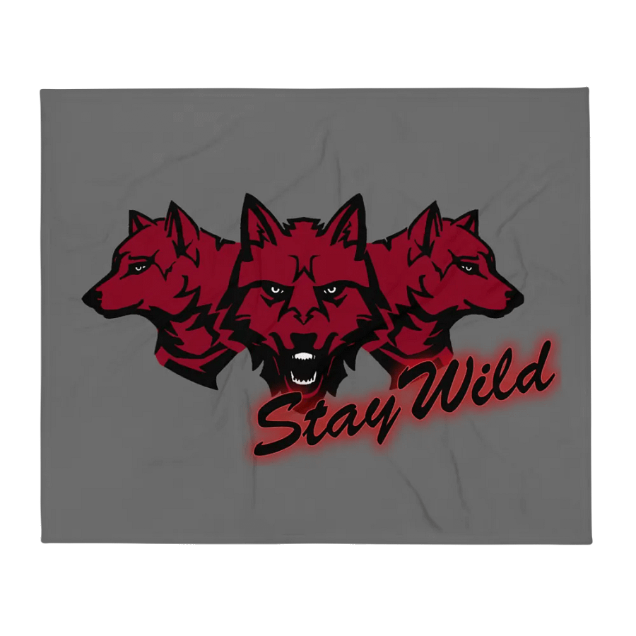Stay Wild Throw Blanket product image (2)