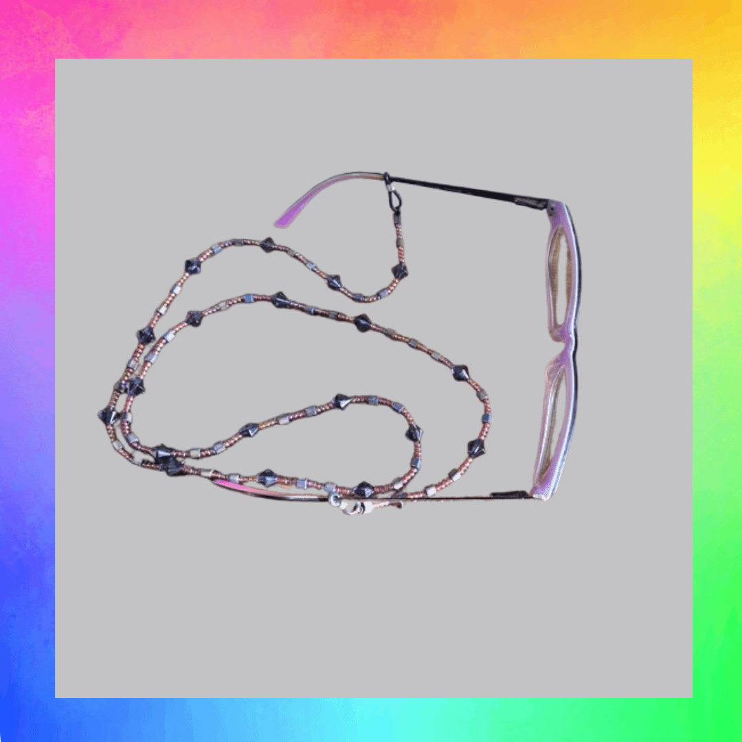Amethyst glasses chain product image (3)