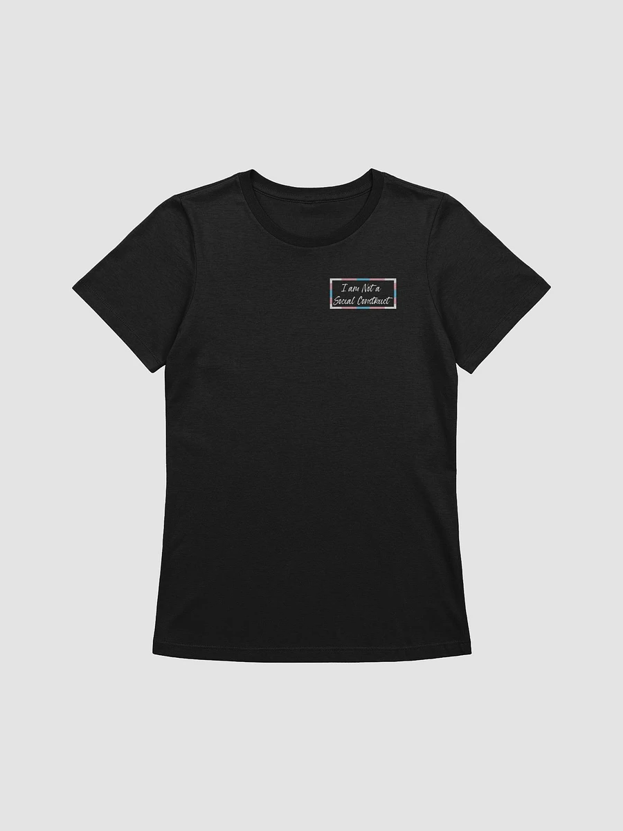 I am Not a Social Construct (wt) - Trans - Women's Relaxed Fit T product image (9)