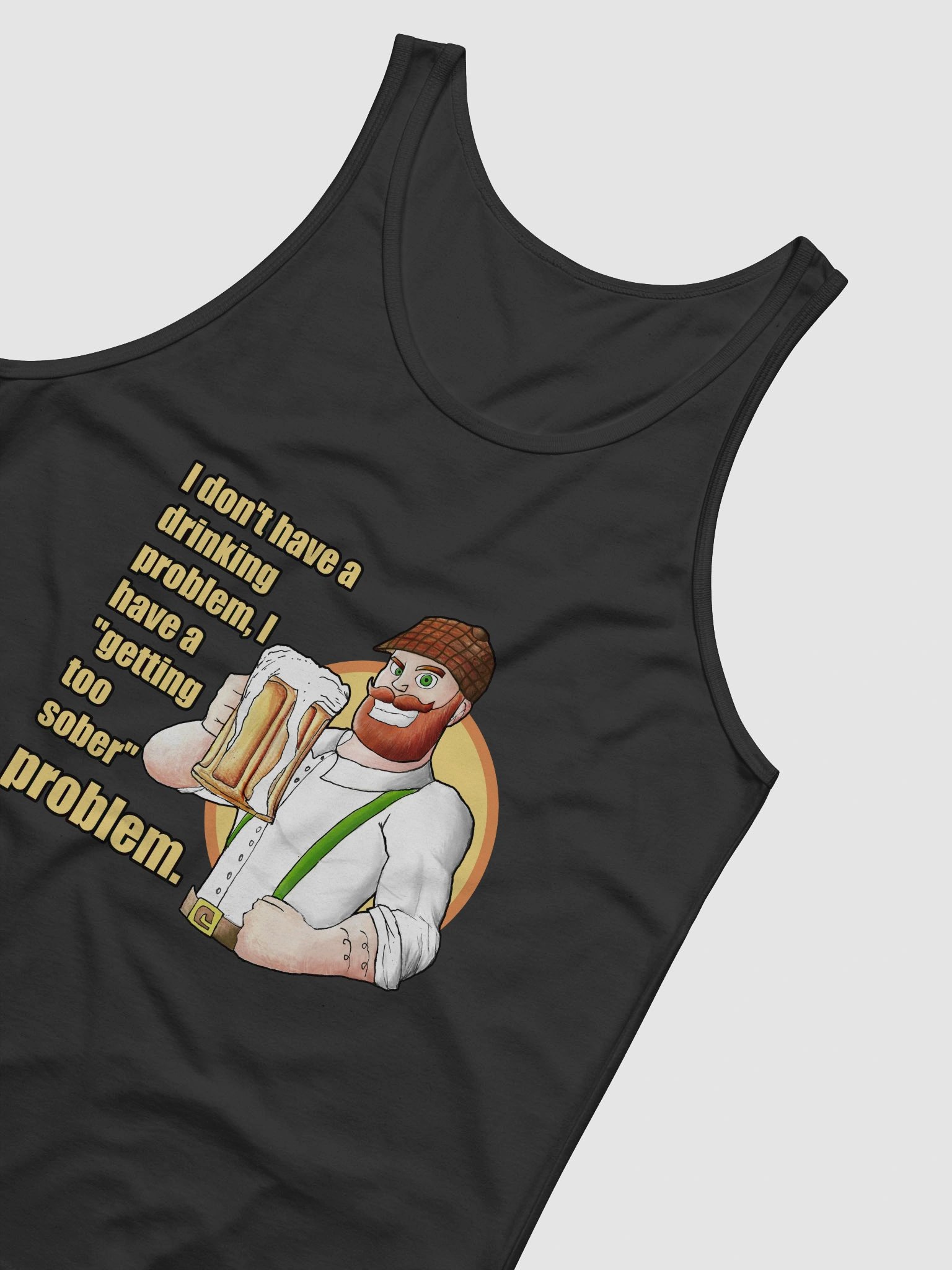 Beer Lad 2 tank top front product image (4)