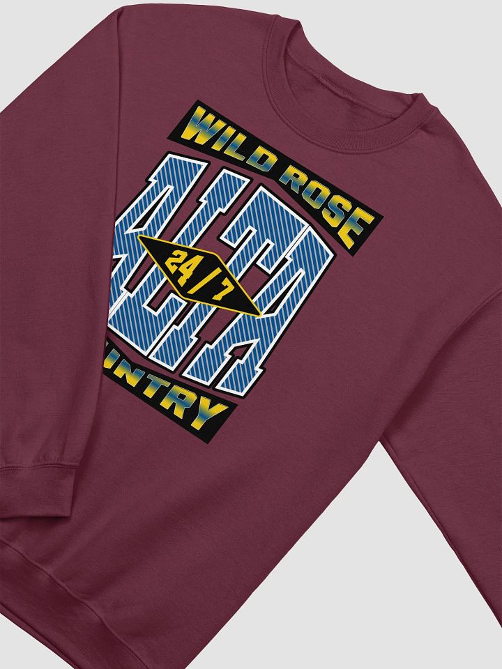 Alta Alberta Wild Rose Country Crewneck Sweatshirt product image (8)