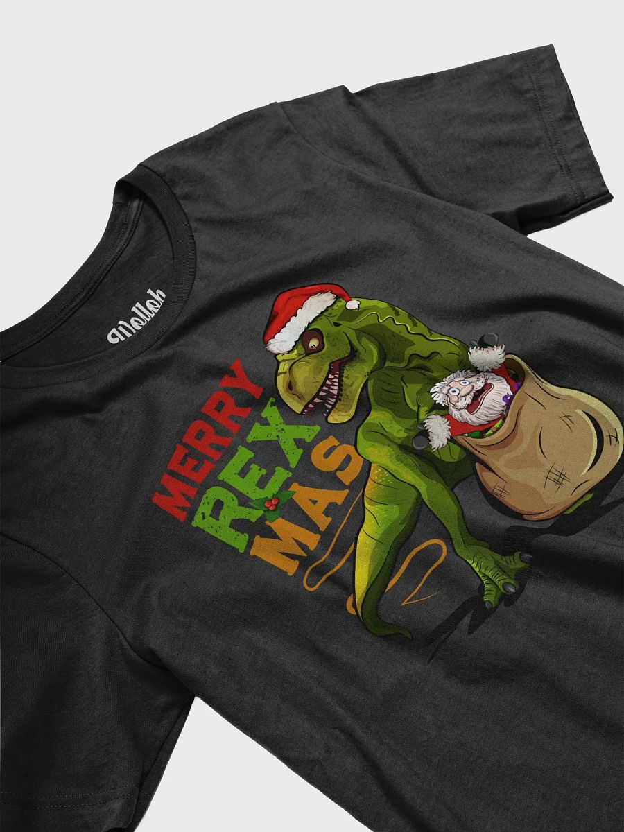 Merry Rex-Mas – Funny Christmas T-Rex T-Shirt for Dinosaur Lovers product image (4)