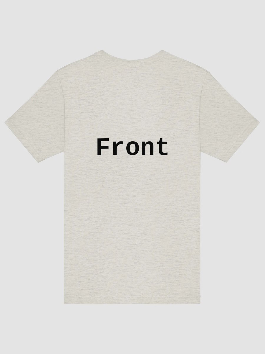 Front Back Simple Tee - Incorrect - Light Color product image (14)