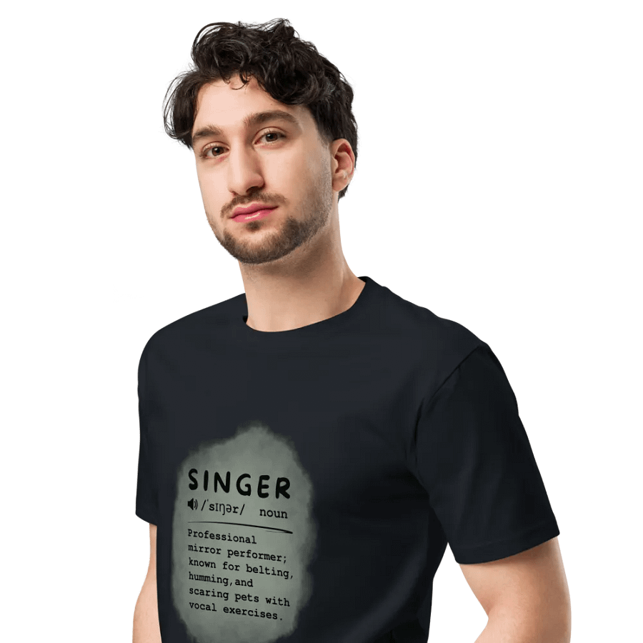 Singer Definition T-Shirt - Unique Gift For Singers product image (6)