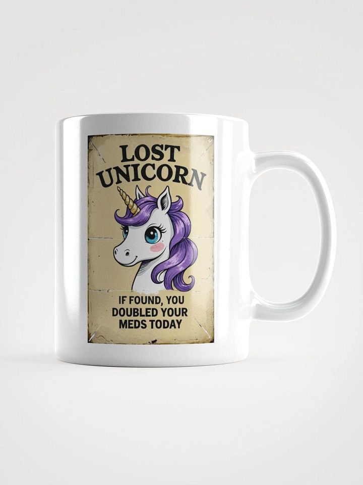 Lost Unicorn White Mug product image (3)