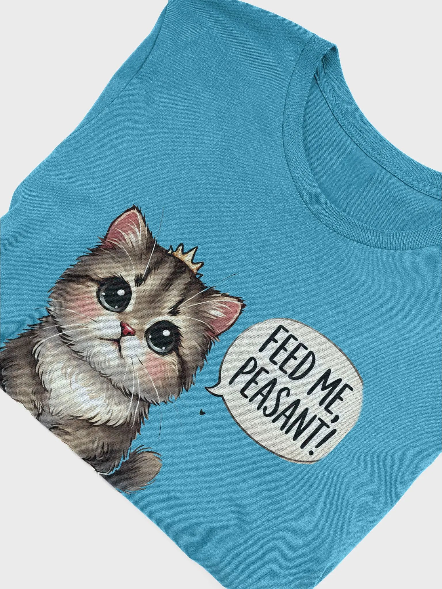 "Feed Me, Peasant" Royal Cat T-Shirt product image (5)